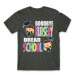 Goodbye nursery, dread school Dark Grey Men's T-shirt for Kindergartner, Work