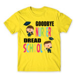 Goodbye nursery, dread school Lemon Men's T-shirt for Kindergartner, Work