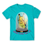 Gotta’ Catch em All Atoll Blue Men's T-shirt for Anime, Pokemon