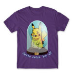 Gotta’ Catch em All Dark Purple Men's Tee for Anime, Pokemon