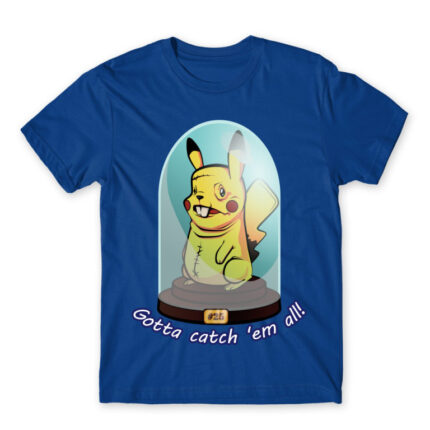 Gotta’ Catch em All Royal Blue Men's Tee for Anime, Pokemon