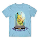 Gotta’ Catch em All Sky Blue Men's T-shirt for Anime, Pokemon