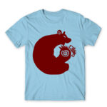 Grizzly’s Sin of Sloth King – Nanatsu no Taizai Sky Blue Men's Tee for Anime, Nanatsu No Taizai