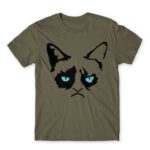 Grumpy Cat Eyes Zinc Men's T-shirt for Funny, Meme