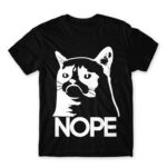 Grumpy Cat Nope Black Men's T-shirt for Funny, Meme