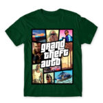 GTA Poster Bottle Green Men's Tee