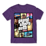 GTA Poster Dark Purple Men's T-shirt