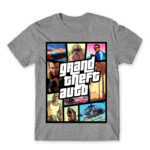 GTA Poster Grey Melange Men's T-shirt