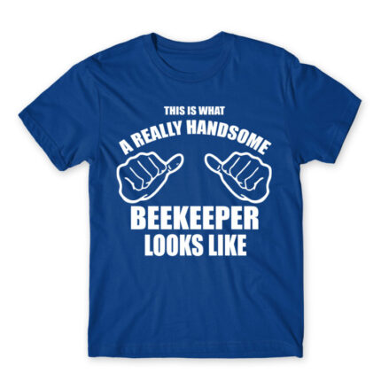 Handsome beekeeper Royal Blue Men's Tee for Beekeeper, Work