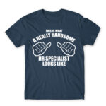 Handsome HR specialist Denim Men's Tee for Human Resources, Work