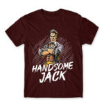 Handsome Jack Burgundy Men's Tee