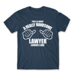 Handsome – Lawyer Denim Men's Tee for Lawyer, Work