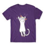 Hanging Artemis Dark Purple Men's Tee for Anime, Sailor Moon