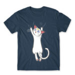 Hanging Artemis Denim Men's T-shirt for Anime, Sailor Moon