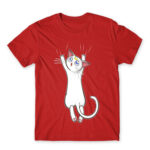 Hanging Artemis Red Men's Tee for Anime, Sailor Moon