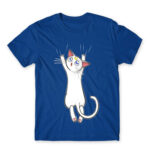 Hanging Artemis Royal Blue Men's Tee for Anime, Sailor Moon