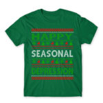 Happy seasonal depression Kelly Green Men's T-shirt for Funny, Seasonal Depression