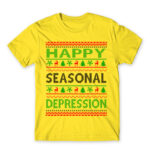 Happy seasonal depression Lemon Men's T-shirt for Funny, Seasonal Depression