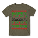 Happy seasonal depression Zinc Men's T-shirt for Funny, Seasonal Depression