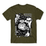Harassment Army Men's Tee for Anime, Original Art