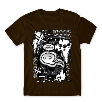 Harassment Chocolate Men's T-shirt for Anime, Original Art