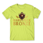 Hardstuck Bronze Apple Green Men's T-shirt for Gaming, League Of Legends
