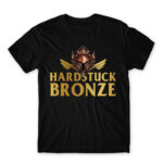 Hardstuck Bronze Black Men's T-shirt for Gaming, League Of Legends