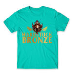 Hardstuck Bronze Turquoise Men's Tee for Gaming, League Of Legends