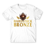 Hardstuck Bronze White Men's T-shirt for Gaming, League Of Legends