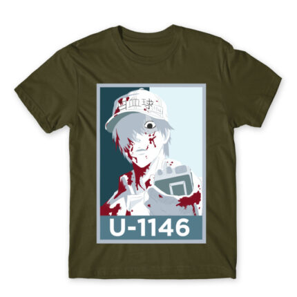 Hataraku Saibou – WBC Army Men's Tee for Anime, Cells At Work