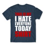Hate everyone shirt Denim Men's T-shirt for Funny, Sarcastic Humour