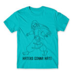 Haters :D Atoll Blue Men's Tee for Anime, Shaman King