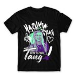 Hawk Tuah Girl – Graffiti Black Men's Tee for Funny, Meme