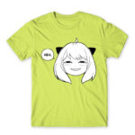 HEH – Anya Forger SPY X FAMILY Apple Green Men's Tee for Anime, Spy X Family