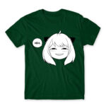 HEH – Anya Forger SPY X FAMILY Bottle Green Men's T-shirt for Anime, Spy X Family