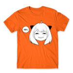 HEH – Anya Forger SPY X FAMILY Orange Men's T-shirt for Anime, Spy X Family