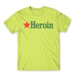 Heineken parody Apple Green Men's T-shirt for Badass, Funny
