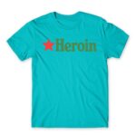 Heineken parody Atoll Blue Men's T-shirt for Badass, Funny