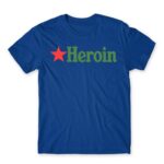 Heineken parody Royal Blue Men's Tee for Badass, Funny