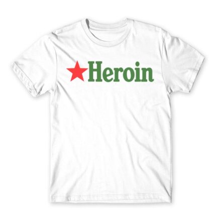 Heineken parody White Men's T-shirt for Badass, Funny