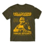 HELLDIVERS – poster style Army Men's T-shirt