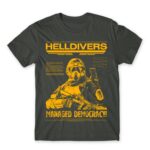 HELLDIVERS – poster style Dark Grey Men's T-shirt