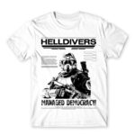 HELLDIVERS – poster style White Men's Tee