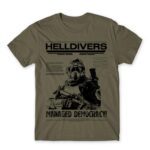HELLDIVERS – poster style Zinc Men's Tee