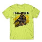 HELLDIVERS – Splash Apple Green Men's T-shirt