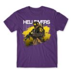 HELLDIVERS – Splash Dark Purple Men's Tee