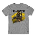 HELLDIVERS – Splash Grey Melange Men's Tee