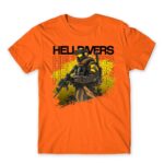 HELLDIVERS – Splash Orange Men's T-shirt
