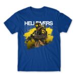 HELLDIVERS – Splash Royal Blue Men's Tee