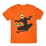 Her Chat – Miraculous Ladybug Orange Men's T-shirt for Anime, Miraculous Ladybug